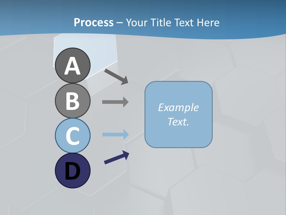 Black Aluminium Textured PowerPoint Template