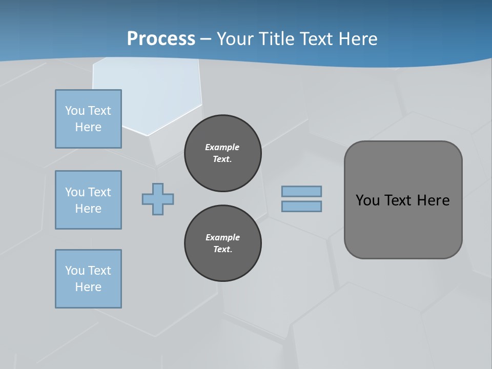 Black Aluminium Textured PowerPoint Template