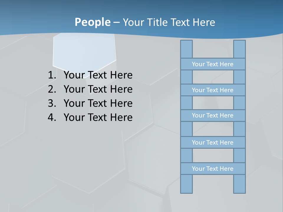 Black Aluminium Textured PowerPoint Template