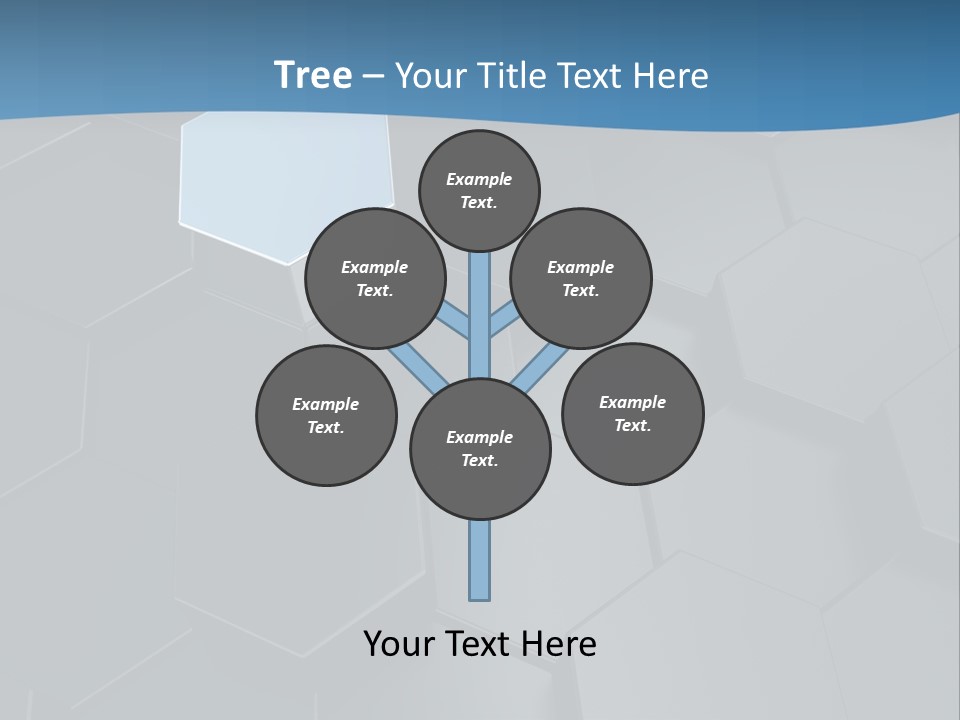 Black Aluminium Textured PowerPoint Template