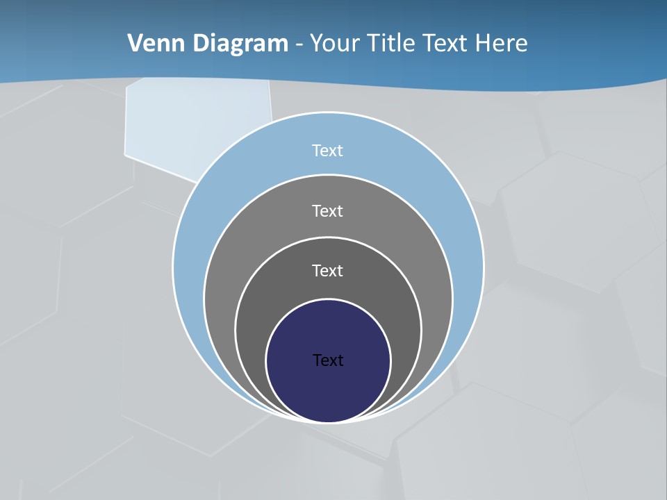 Black Aluminium Textured PowerPoint Template