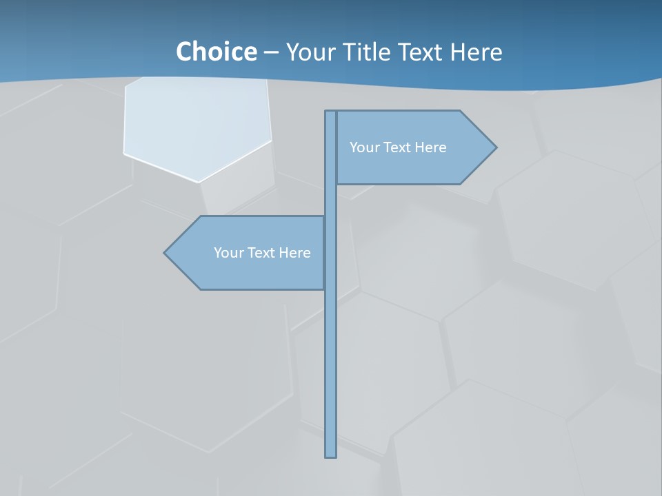 Black Aluminium Textured PowerPoint Template