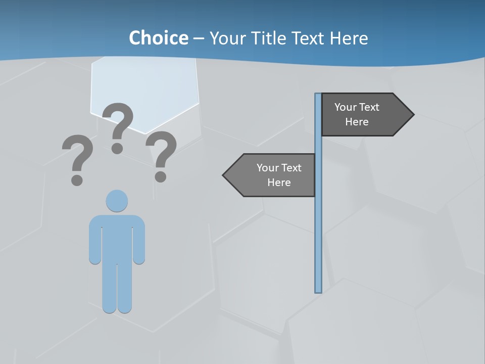 Black Aluminium Textured PowerPoint Template