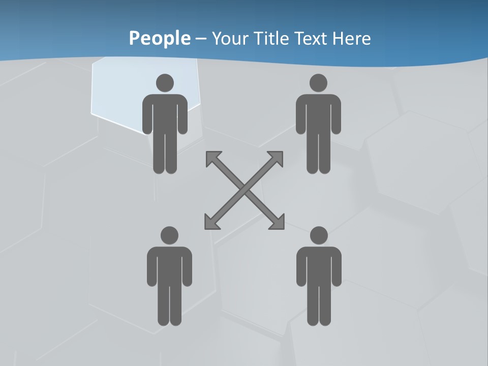 Black Aluminium Textured PowerPoint Template