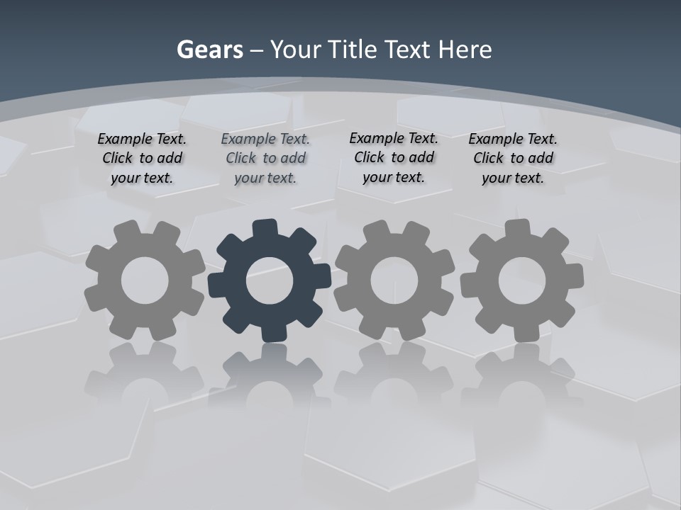 Cloudscape Nature Empty PowerPoint Template