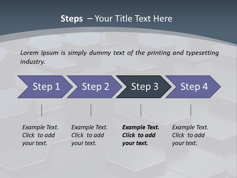 Cloudscape Nature Empty PowerPoint Template
