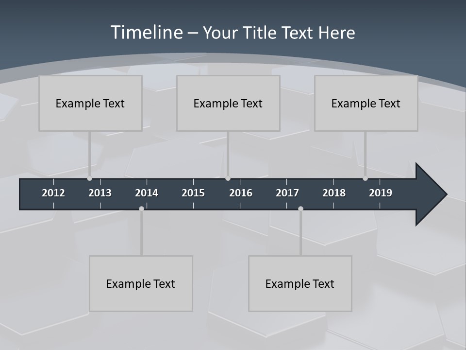 Cloudscape Nature Empty PowerPoint Template