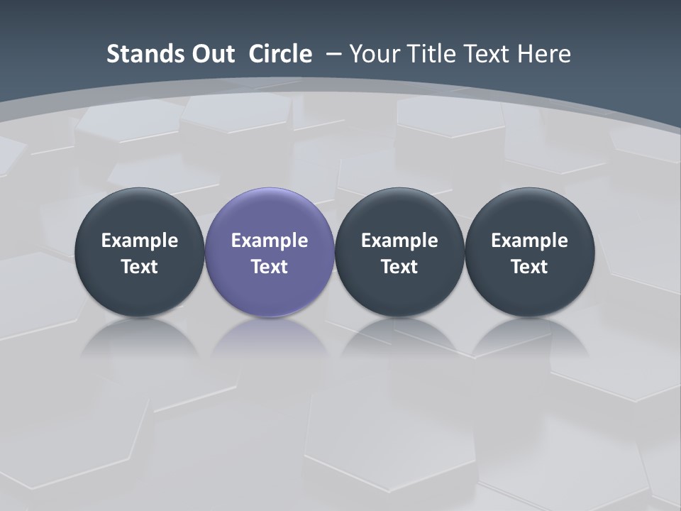 Cloudscape Nature Empty PowerPoint Template