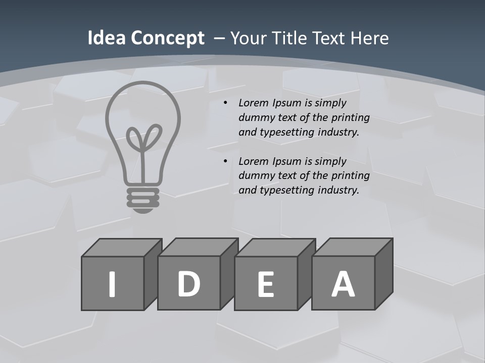 Cloudscape Nature Empty PowerPoint Template