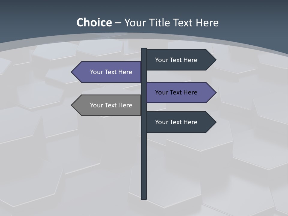 Cloudscape Nature Empty PowerPoint Template