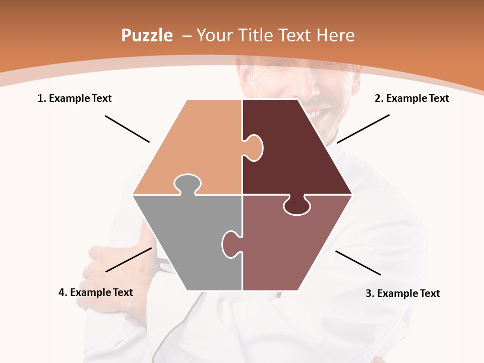 Cook Hat Uniform PowerPoint Template