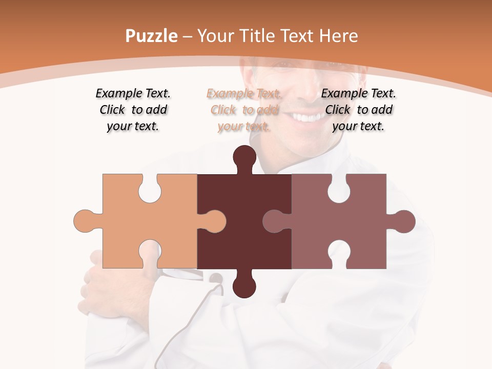 Cook Hat Uniform PowerPoint Template