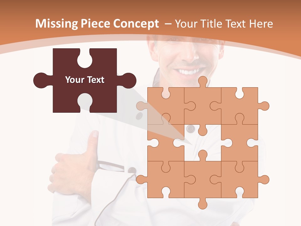 Cook Hat Uniform PowerPoint Template