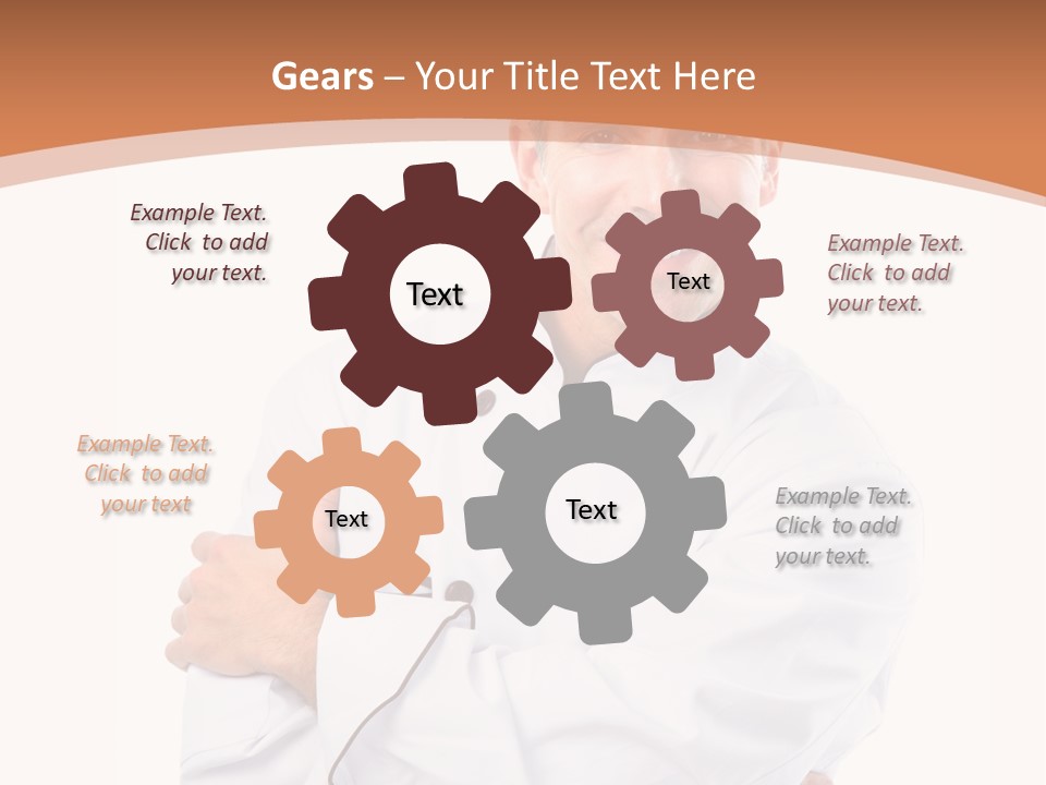 Cook Hat Uniform PowerPoint Template