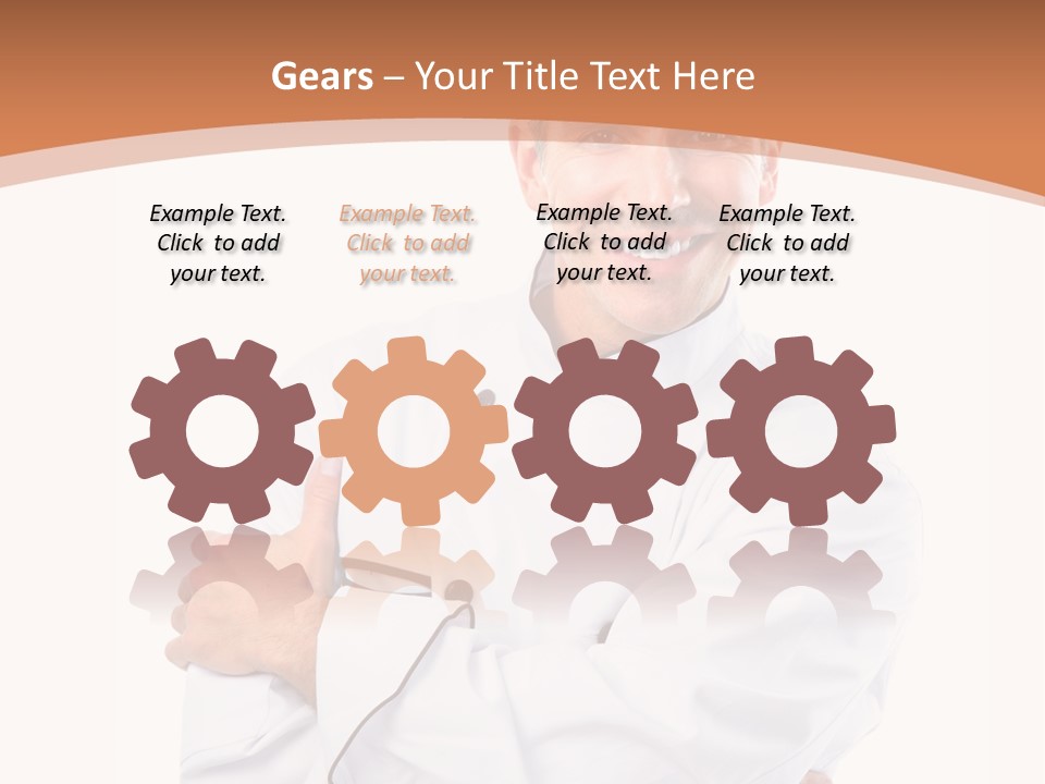 Cook Hat Uniform PowerPoint Template