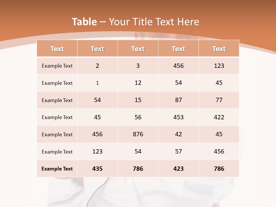 Cook Hat Uniform PowerPoint Template