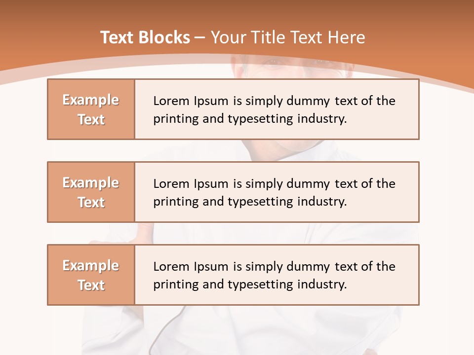 Cook Hat Uniform PowerPoint Template