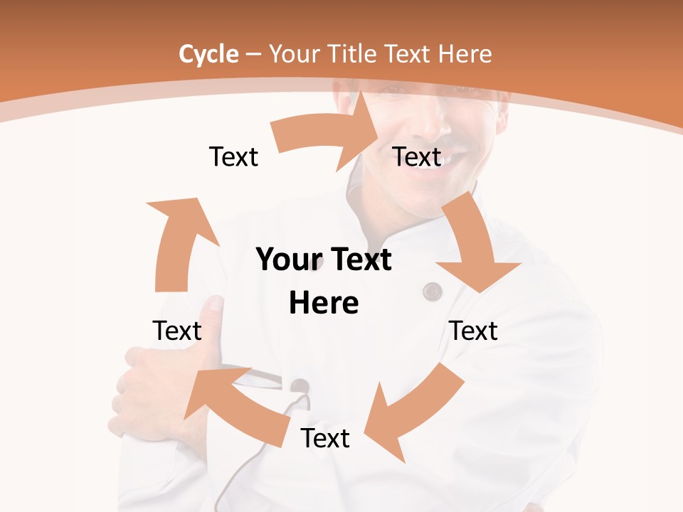 Cook Hat Uniform PowerPoint Template