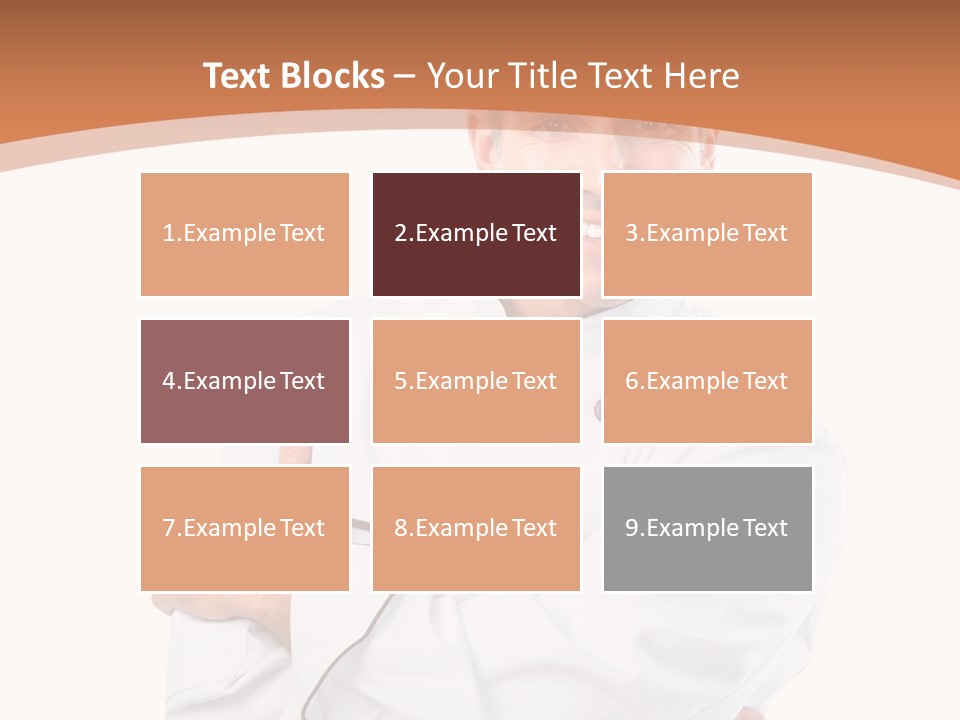 Cook Hat Uniform PowerPoint Template