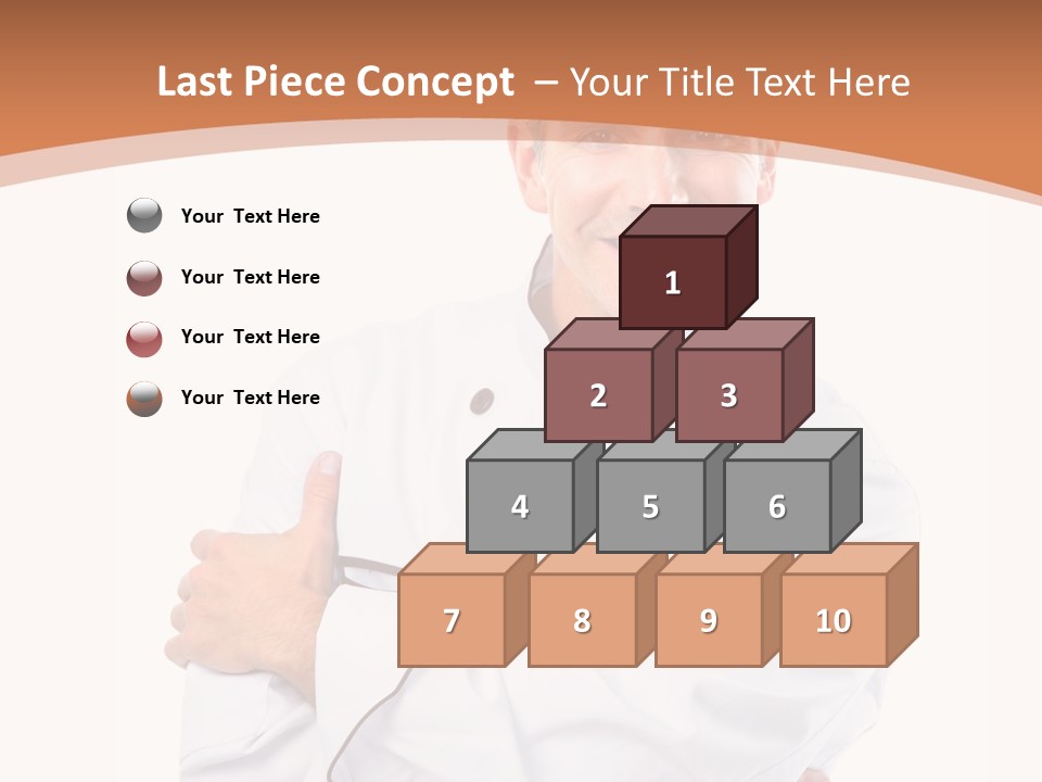 Cook Hat Uniform PowerPoint Template