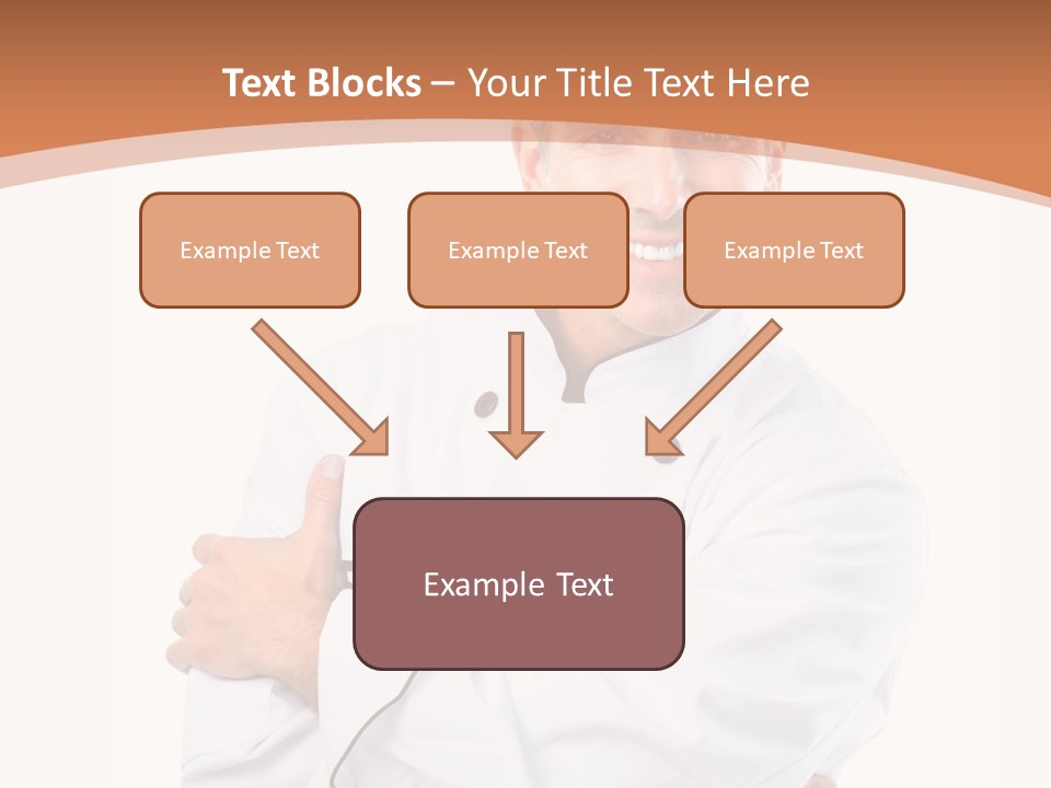 Cook Hat Uniform PowerPoint Template