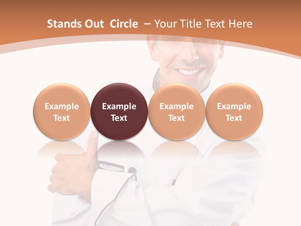 Cook Hat Uniform PowerPoint Template