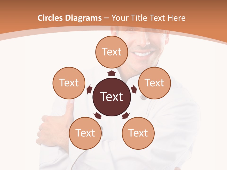 Cook Hat Uniform PowerPoint Template