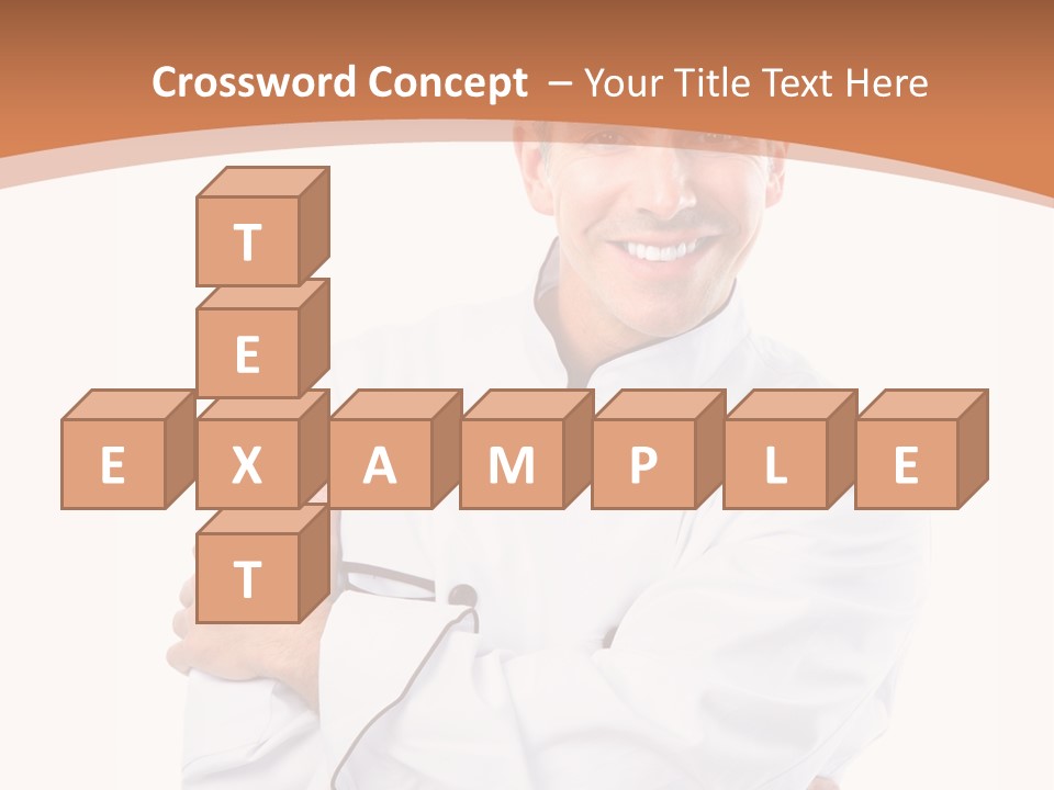 Cook Hat Uniform PowerPoint Template