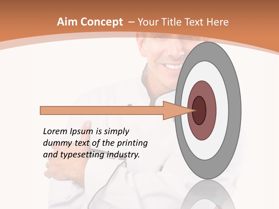 Cook Hat Uniform PowerPoint Template