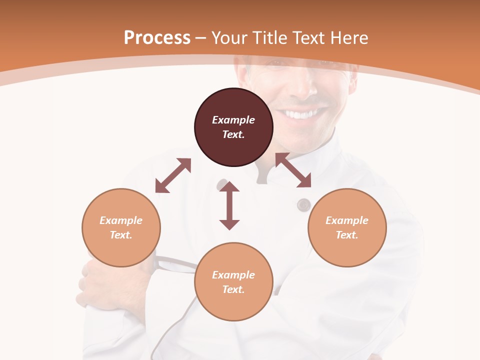 Cook Hat Uniform PowerPoint Template