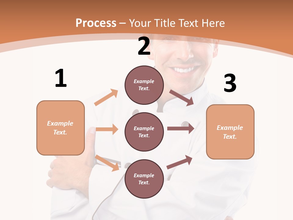 Cook Hat Uniform PowerPoint Template