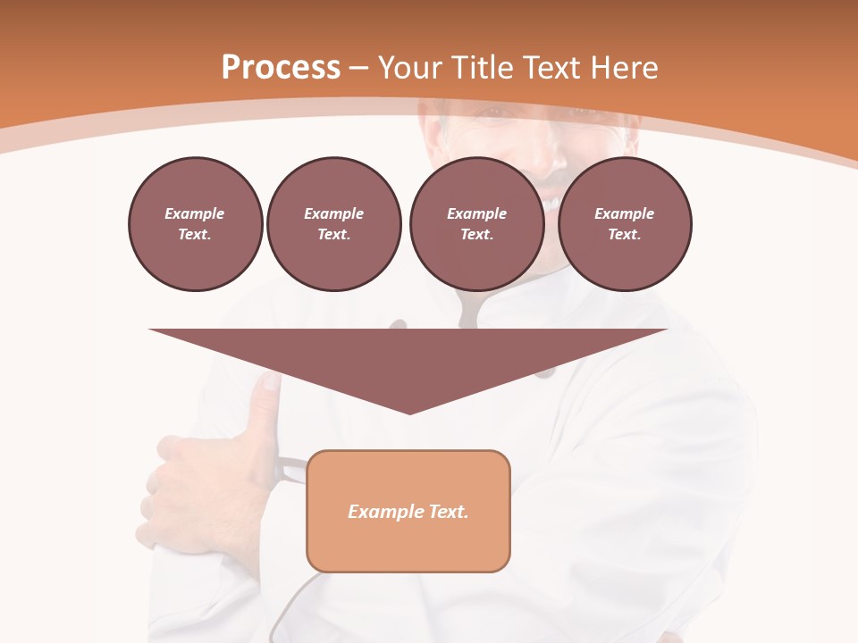 Cook Hat Uniform PowerPoint Template