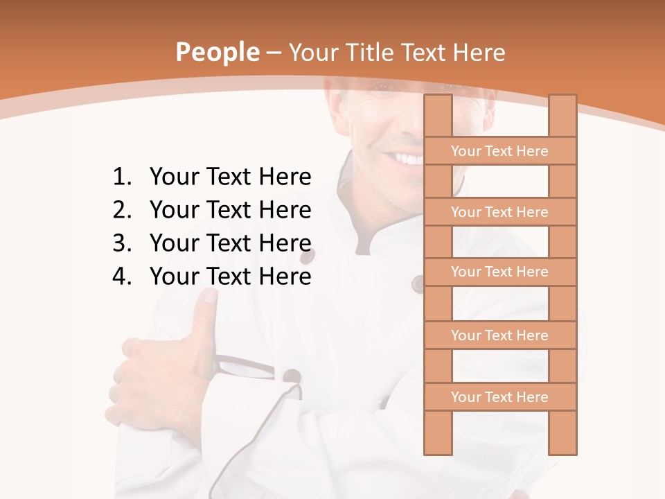 Cook Hat Uniform PowerPoint Template