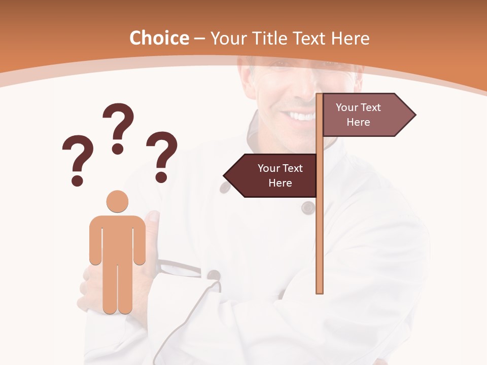 Cook Hat Uniform PowerPoint Template