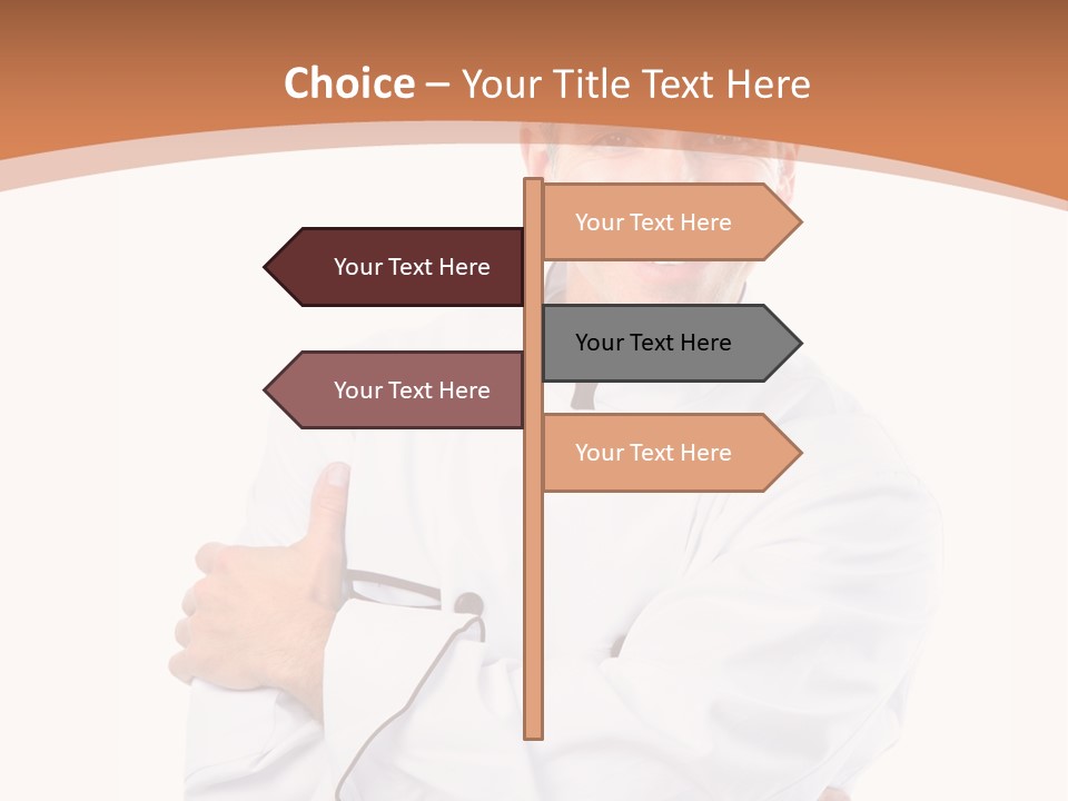 Cook Hat Uniform PowerPoint Template