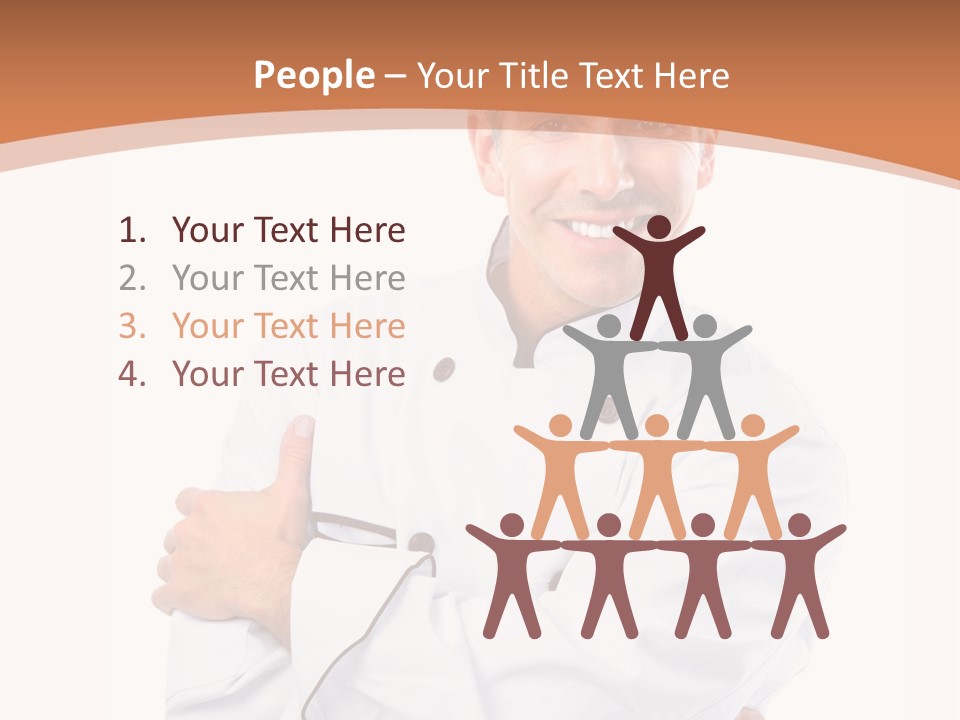 Cook Hat Uniform PowerPoint Template