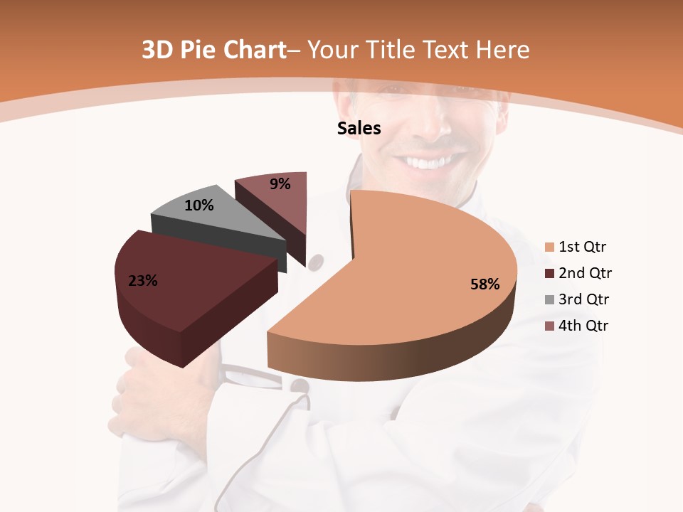 Cook Hat Uniform PowerPoint Template