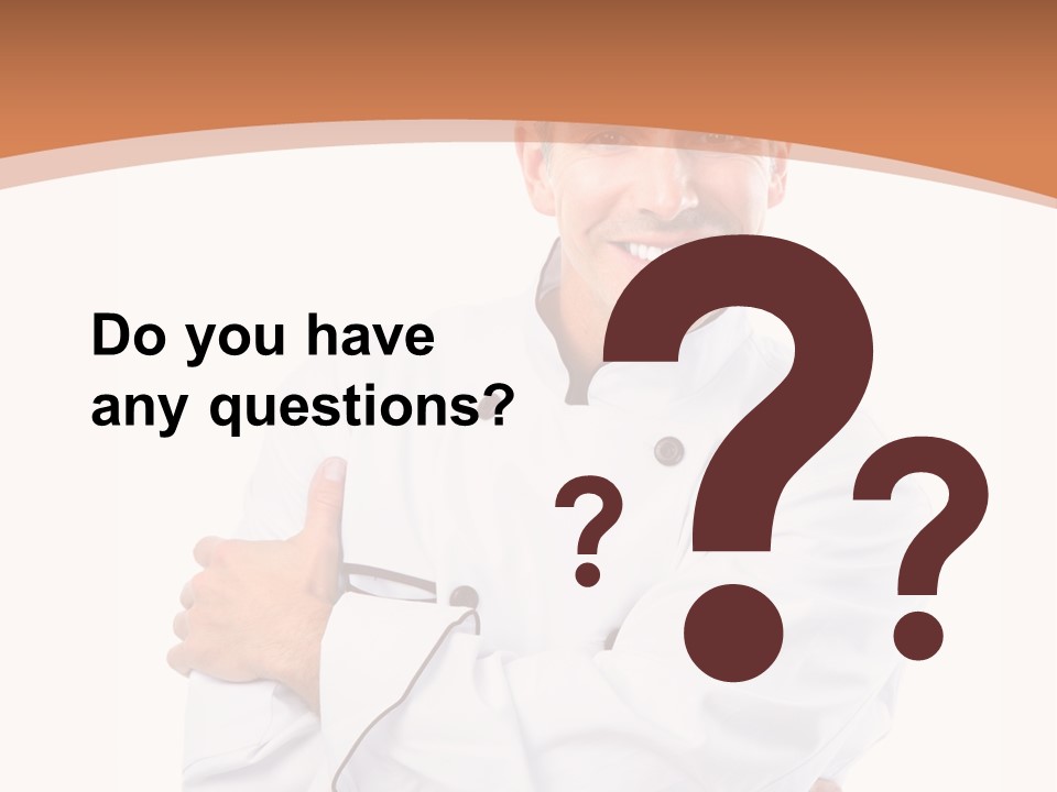 Cook Hat Uniform PowerPoint Template