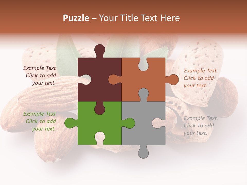 Isolated Plant Close Up PowerPoint Template