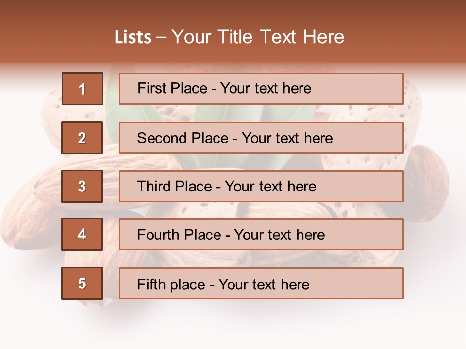 Isolated Plant Close Up PowerPoint Template