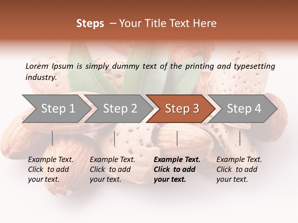 Isolated Plant Close Up PowerPoint Template