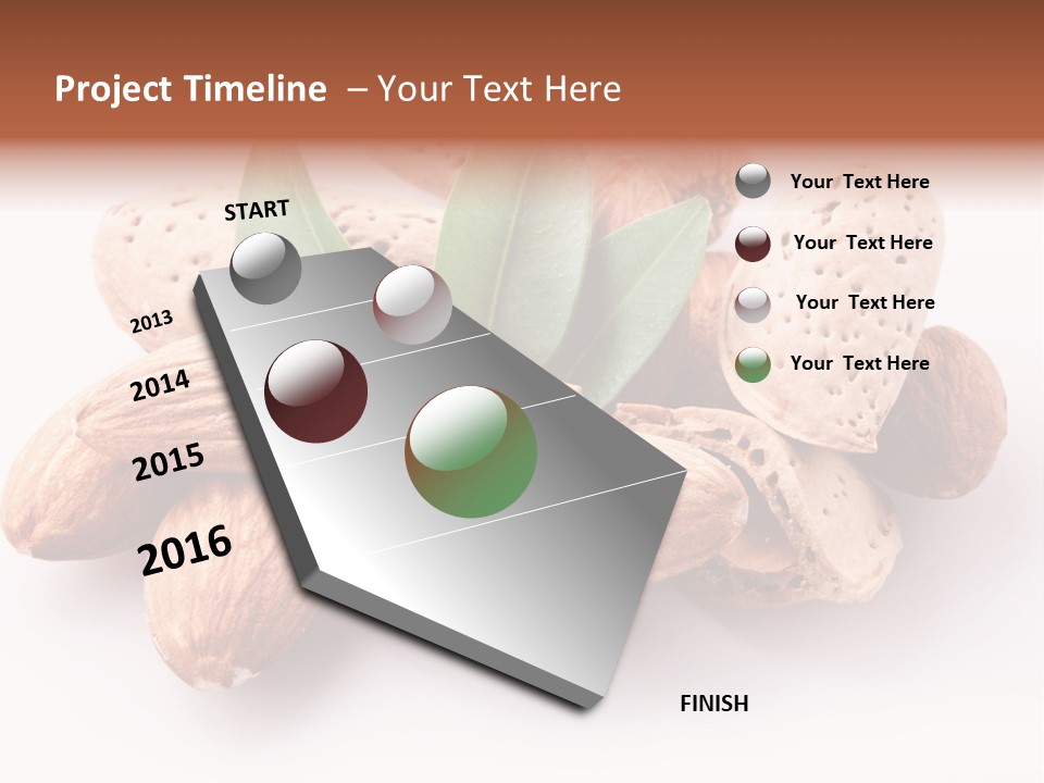 Isolated Plant Close Up PowerPoint Template
