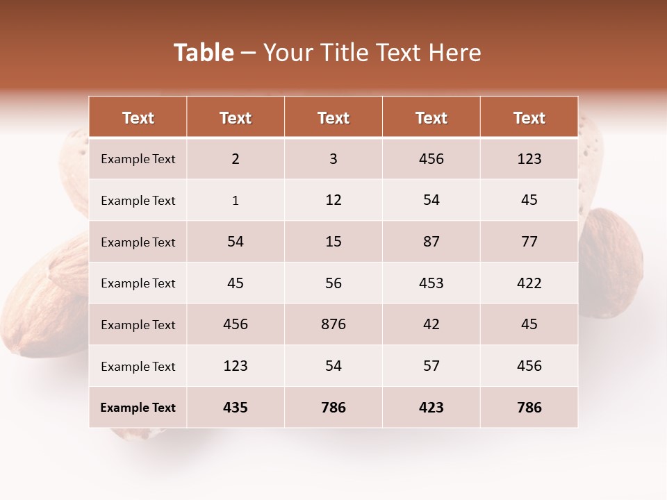 Isolated Plant Close Up PowerPoint Template
