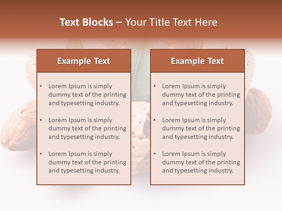 Isolated Plant Close Up PowerPoint Template
