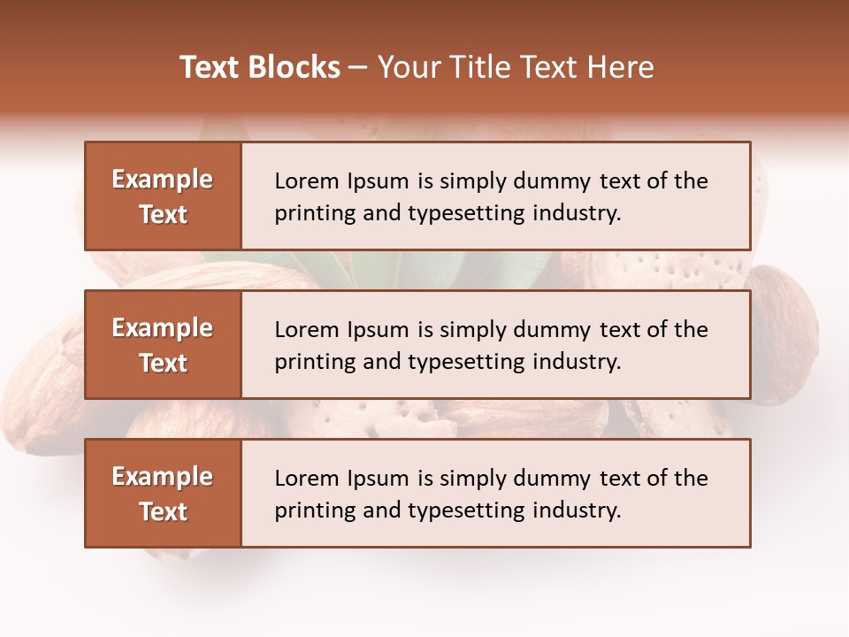 Isolated Plant Close Up PowerPoint Template