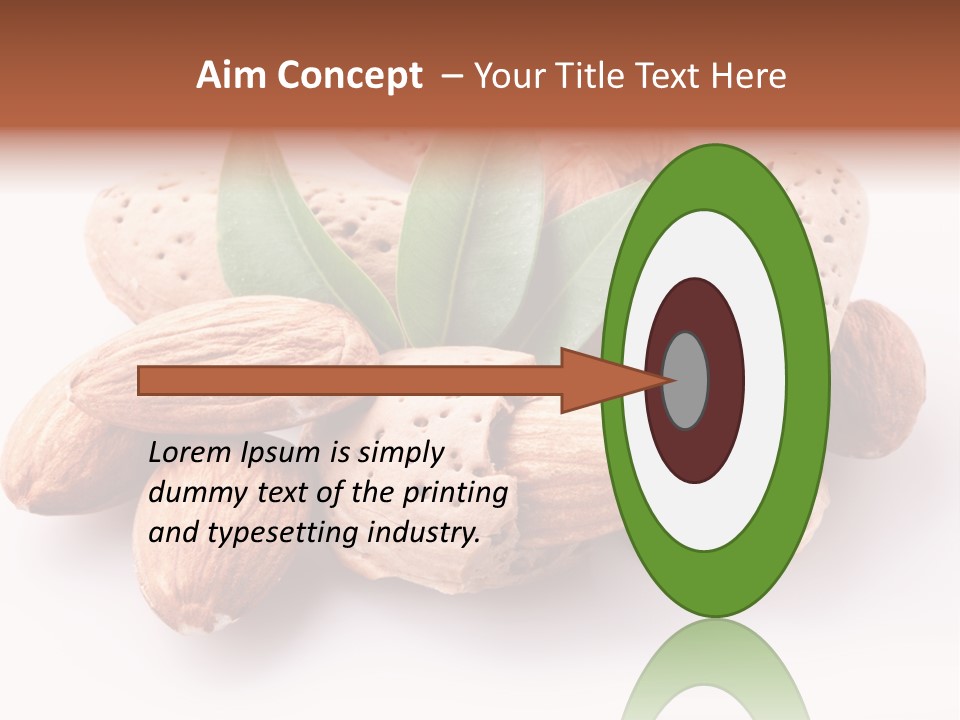 Isolated Plant Close Up PowerPoint Template