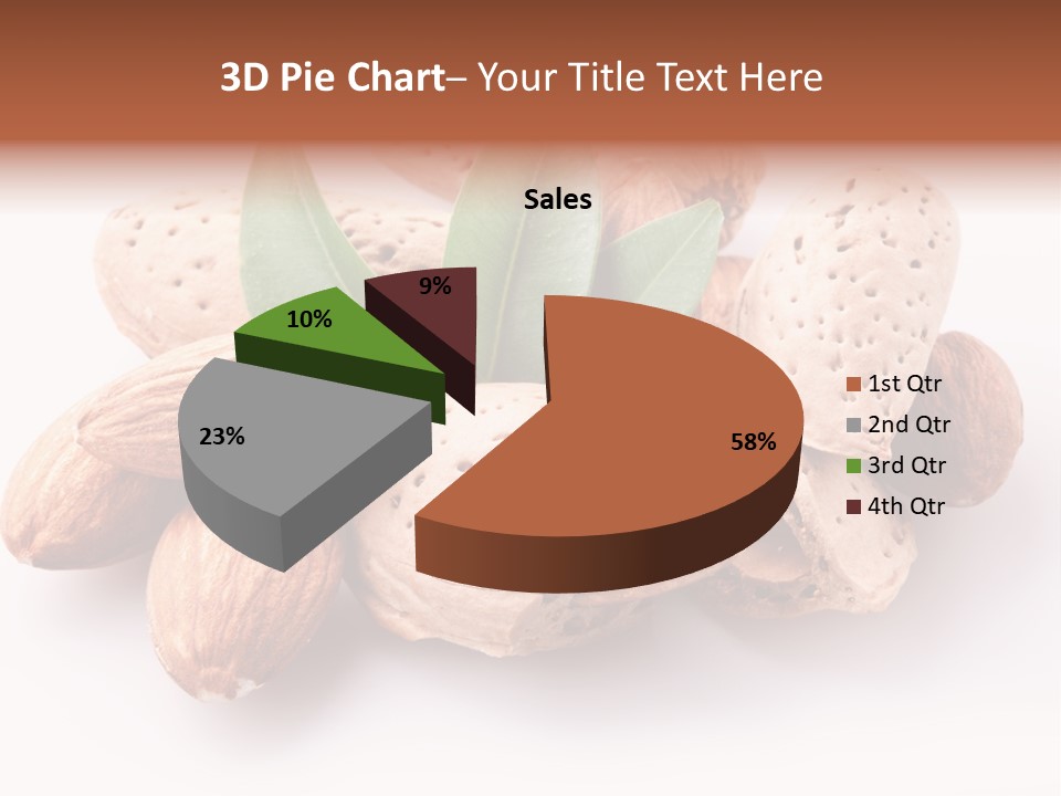 Isolated Plant Close Up PowerPoint Template