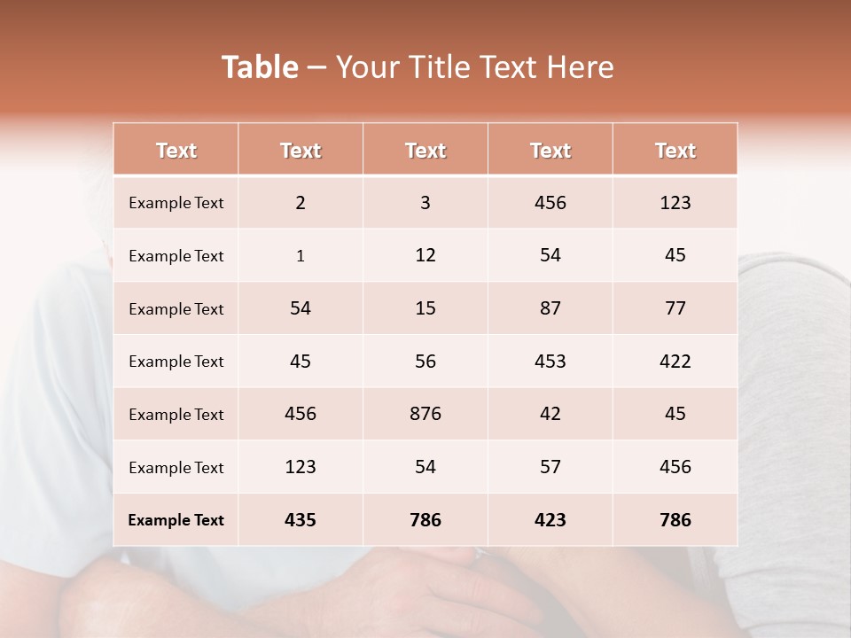 Female Relaxation Elder PowerPoint Template