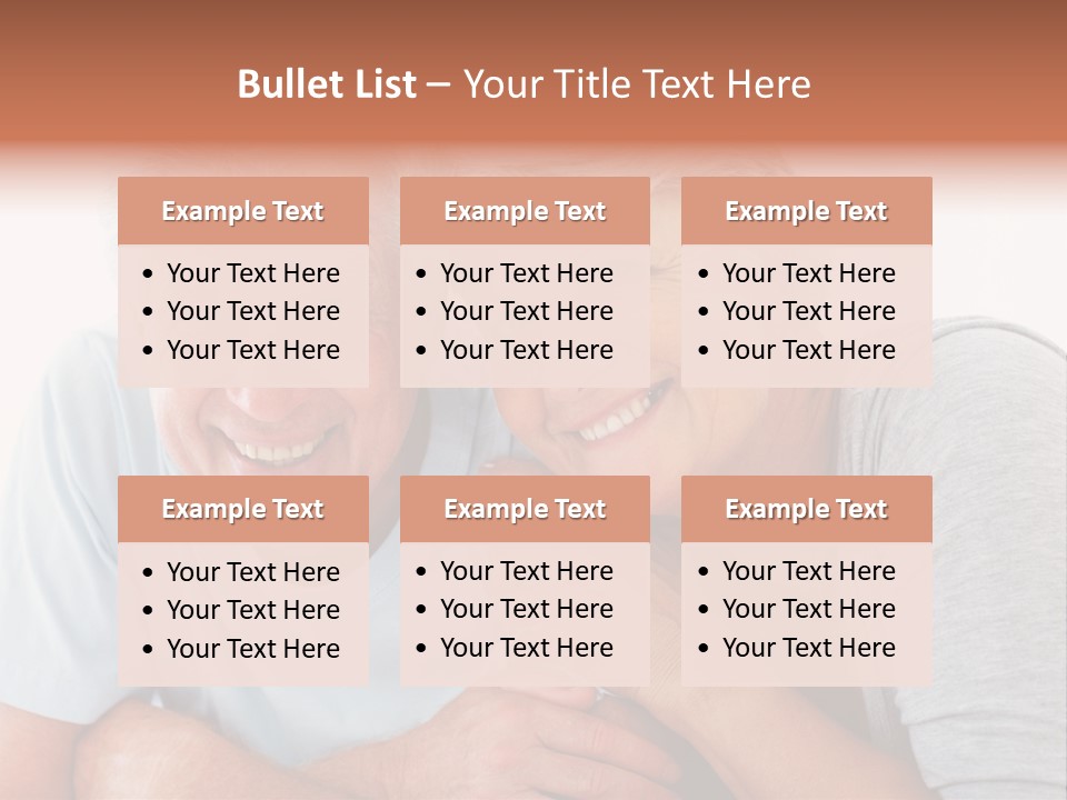 Female Relaxation Elder PowerPoint Template