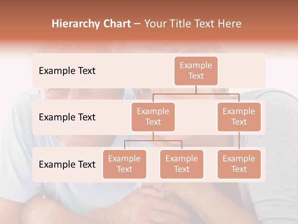 Female Relaxation Elder PowerPoint Template